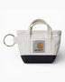 Carhartt WIP Mini Tote Bag Anahtarlık Natural / Blue