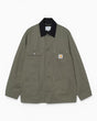 Carhartt WIP OG Chore Coat Leaf /Black Rinsed
