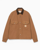 Carhartt WIP Prescott Erkek Gömlek Ceket Hamilton Brown/Tobacco/Garment Dyed