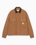 Carhartt WIP Prescott Erkek Gömlek Ceket Hamilton Brown/Tobacco/Garment Dyed