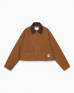Carhartt WIP Prescott Kadın Ceket Hamilton Brown/Tobacco Garment Dyed