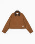 Carhartt WIP Prescott Kadın Ceket Hamilton Brown/Tobacco Garment Dyed