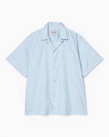 Carhartt WIP S/S Delray Erkek Gömlek Icaria/White