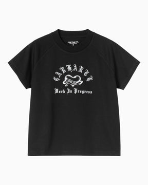 Carhartt WIP S/S Honest Work Kadın T-Shirt Black / White