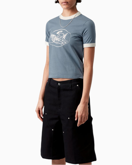 Carhartt WIP S/S Reminiscing Ringer Kadın T-Shirt