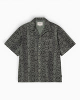 Carhartt WIP S/S Snake Camo Erkek Gömlek Sean Hamilton Print/Black