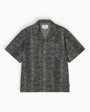 Carhartt WIP S/S Snake Camo Erkek Gömlek Sean Hamilton Print/Black