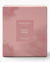 Ceremony In Bloom Simply Peony Kokulu Mum 300g