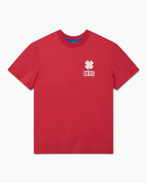 Deus Ex Machina Quad Tee Melon Red