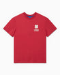 Deus Ex Machina Quad Tee Melon Red