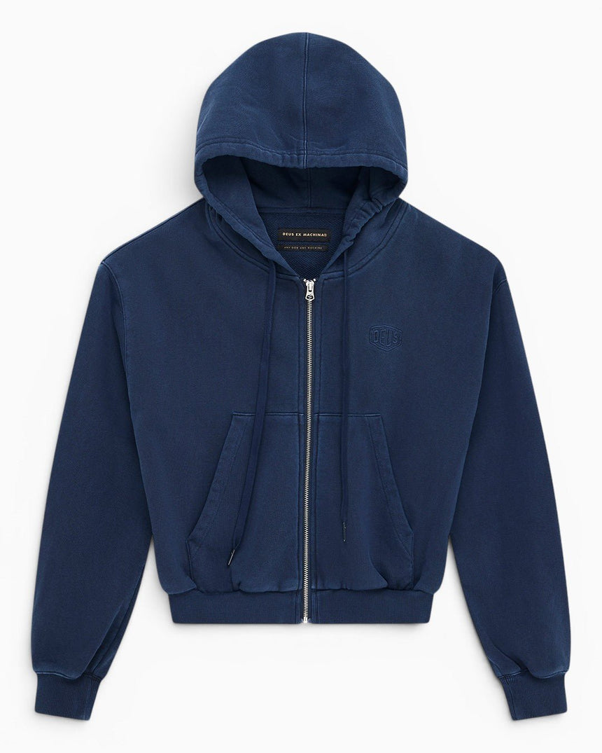 Deus Ex Machina Riviera Kadın Hoodie Indigo Snow
