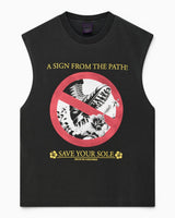 Deus Ex Machina Save Your Sole Muscle Erkek T-Shirt Anthracite