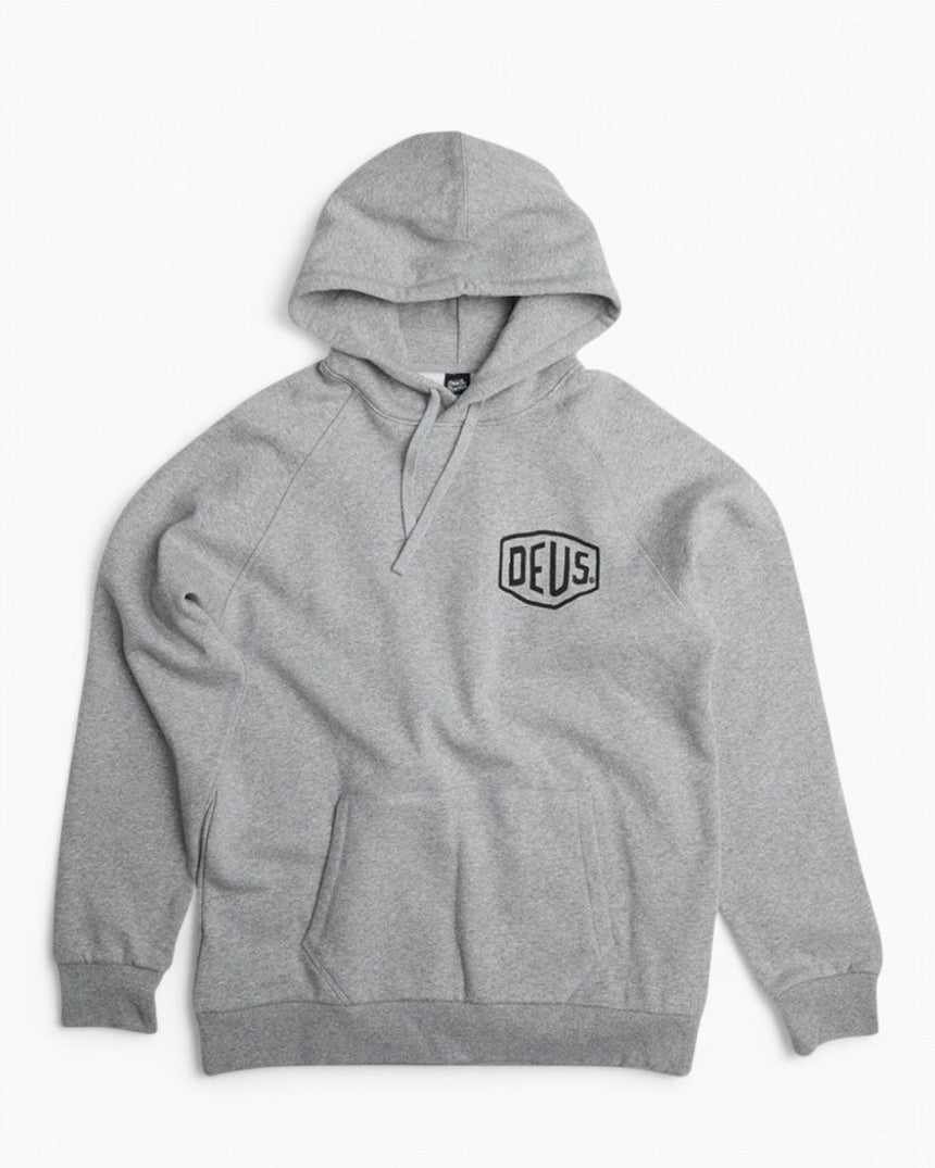 Deus Ex Machina Venice Address Hoodie Grey Marle