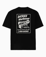 Dickies Dry Rige SS Erkek T-Shirt Black
