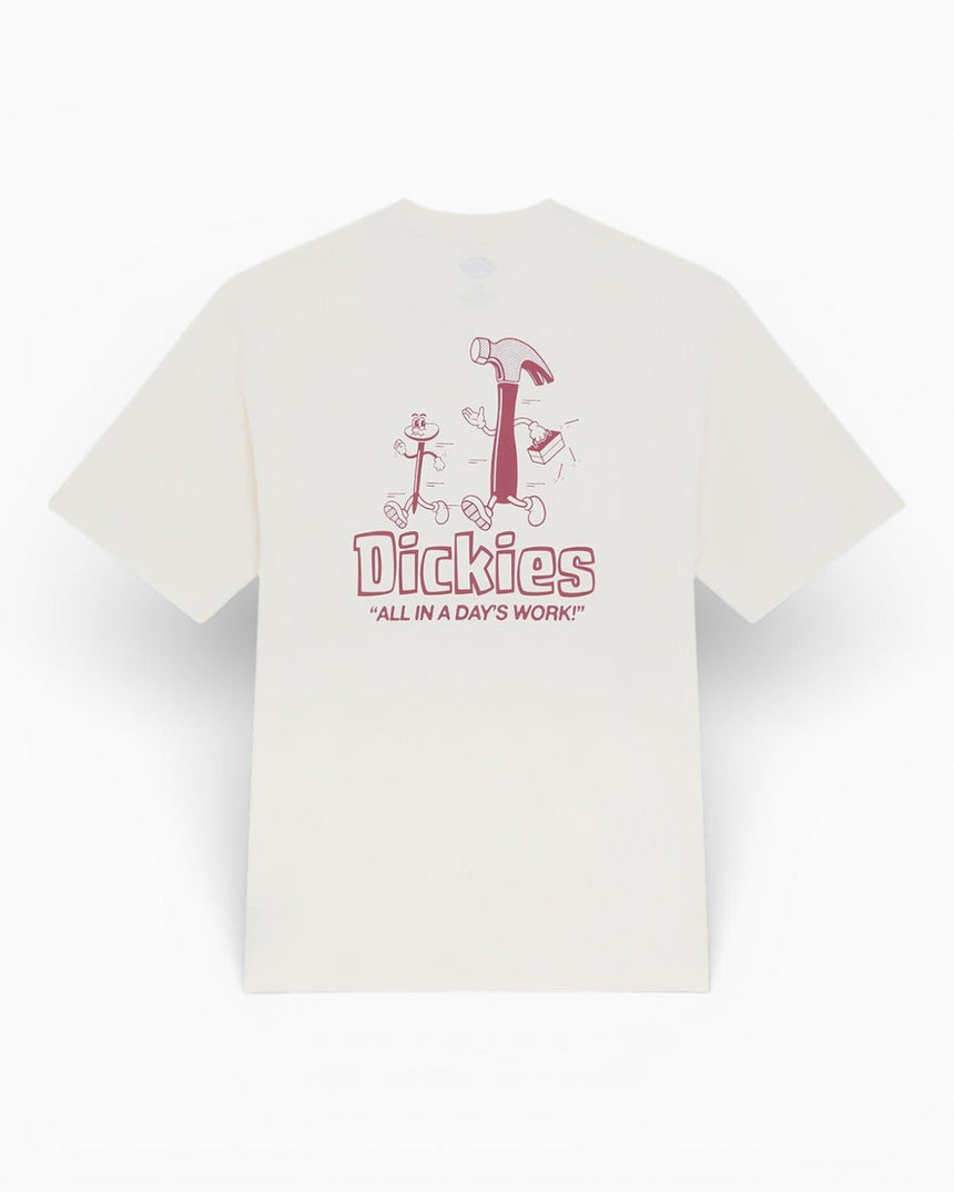Dickies Fairlawn SS Erkek T-Shirt Egret