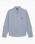 Dickies Hickory Work LS Erkek Gömlek Retro Indigo
