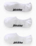 Dickies Invisible Sock White