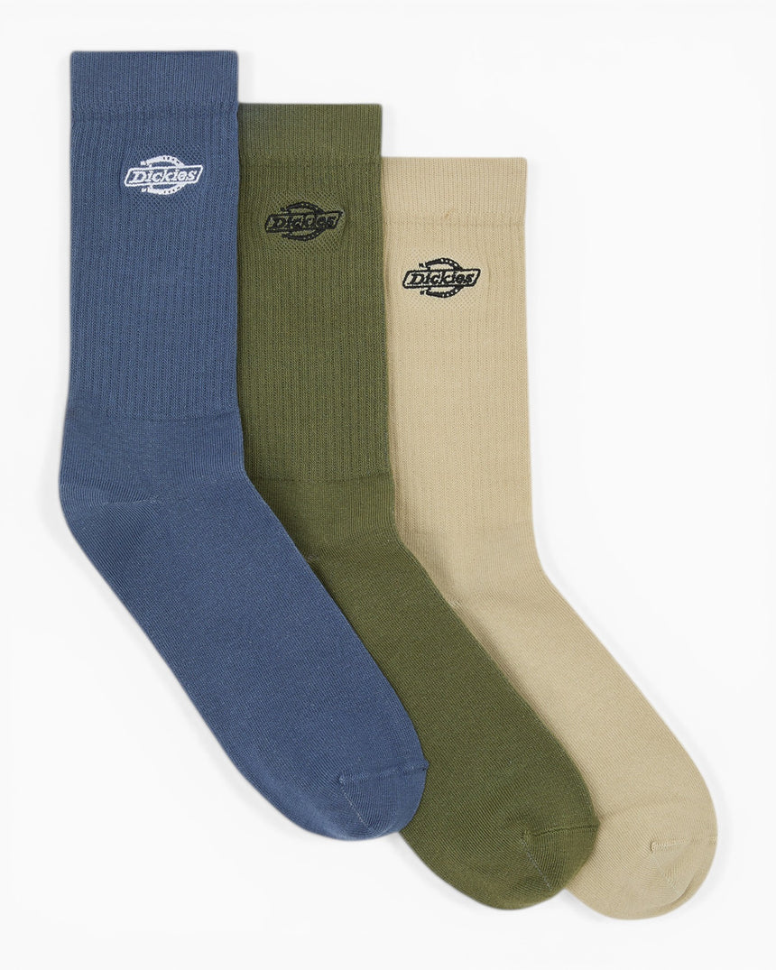 Dickies Summerdale 3PK Çorap Cypress/Multi