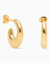 Dieci Dita Beam Earring Gold