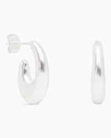 Dieci Dita Beam Earring Silver