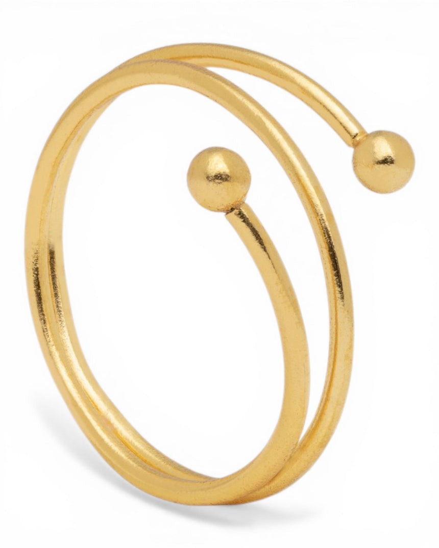 Dieci Dita Orbit II C Ring Gold