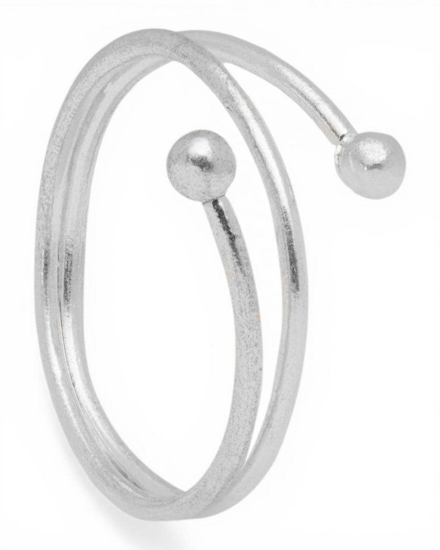 Dieci Dita Orbit II C Ring Silver