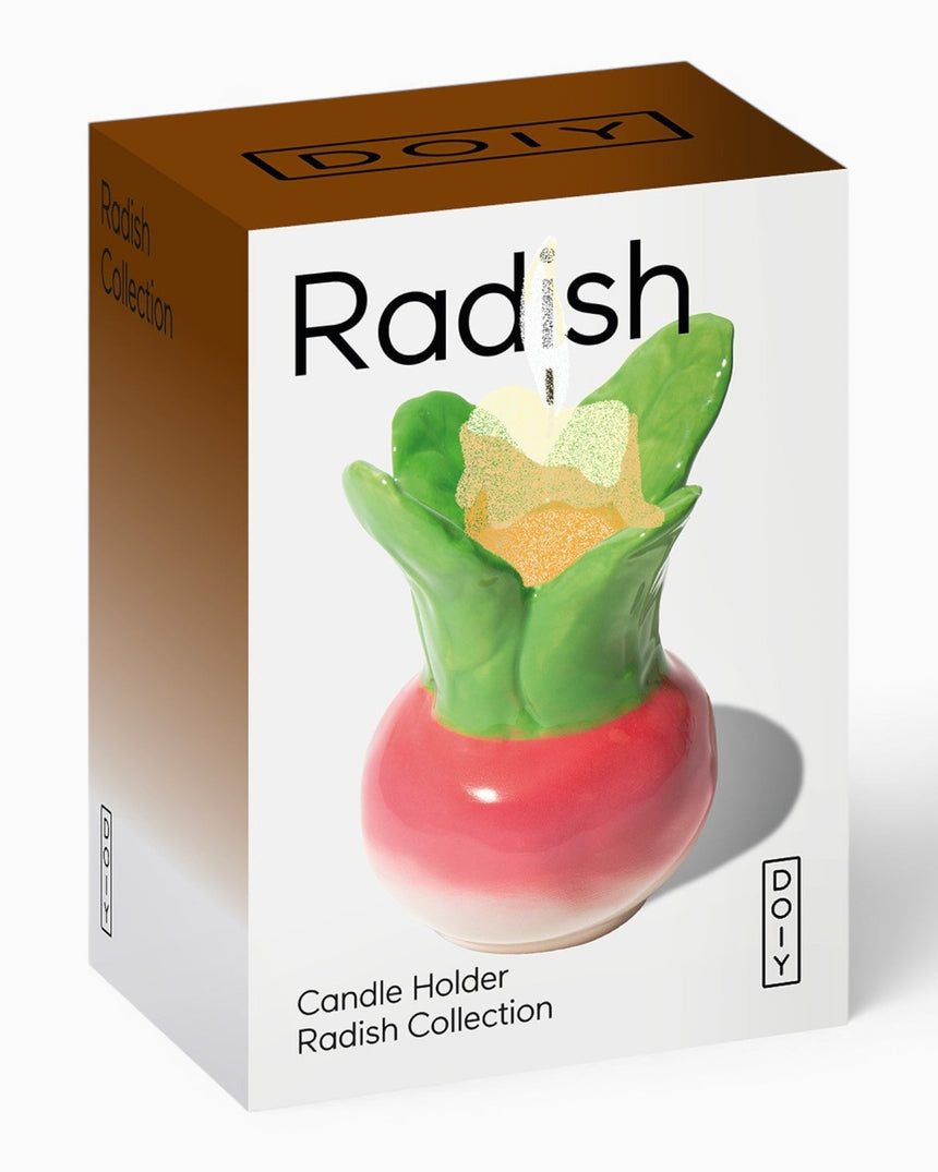 DOIY Design Radish Turp Şamdan