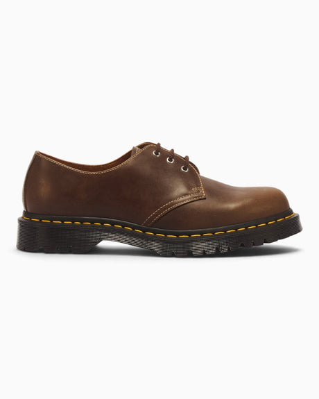 Dr. Martens 1461 Ben 3 Eye Shoe Mayhem Leather Erkek Ayakkabı Fossil Brown