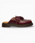 Dr. Martens Adrian Leather Kadın Mule Cherry Red
