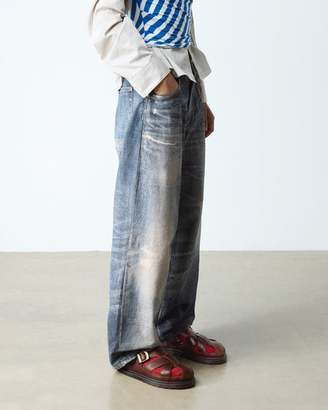 Dr. Martens The San Archive Fisherman Leather Sandalet