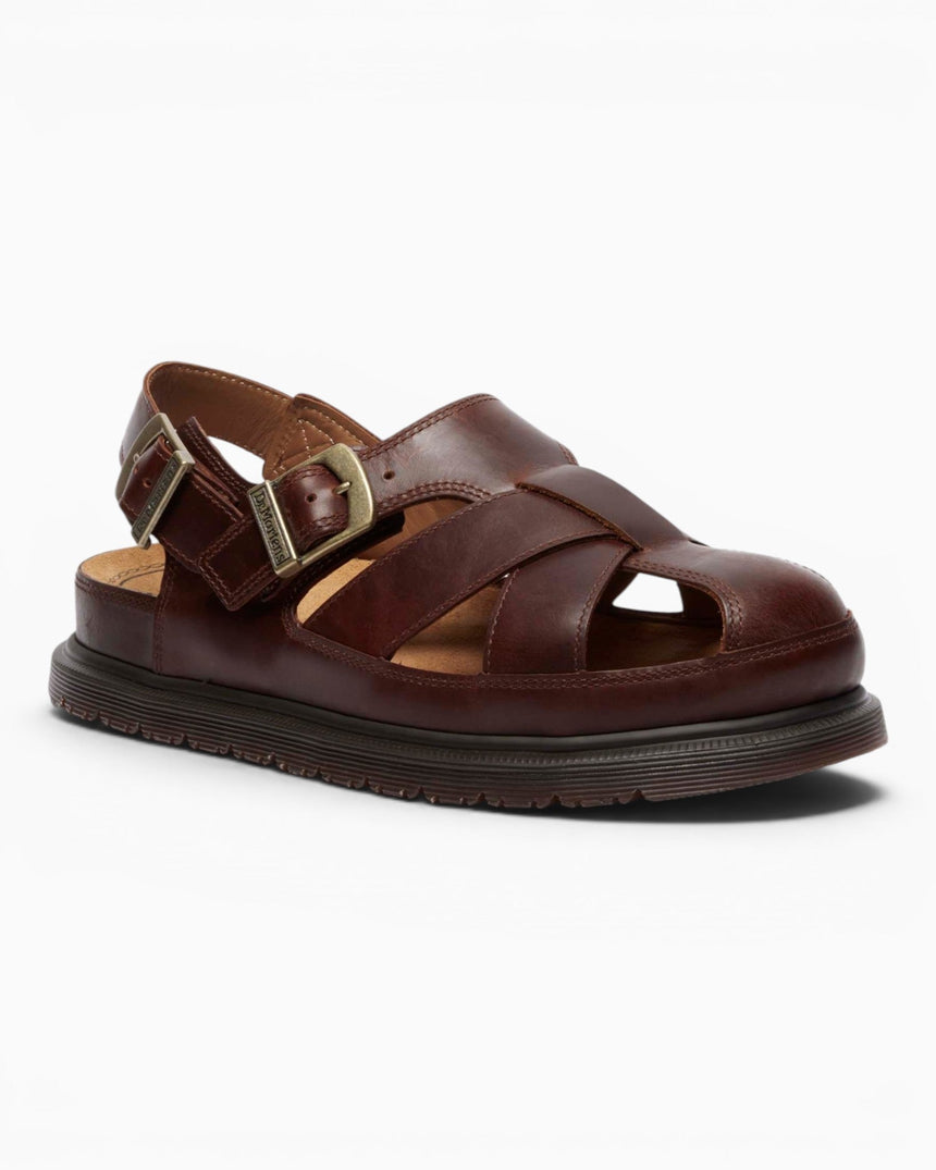 Dr. Martens The San Archive Fisherman Leather Sandalet