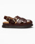 Dr. Martens The San Archive Fisherman Leather Sandalet Butterscotch Orleans