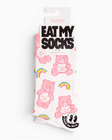 Eat My Socks Flat Rainbow Bear Çorap