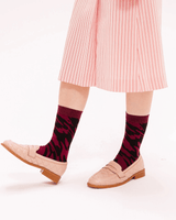 Eat My Socks Red Wine Çorap