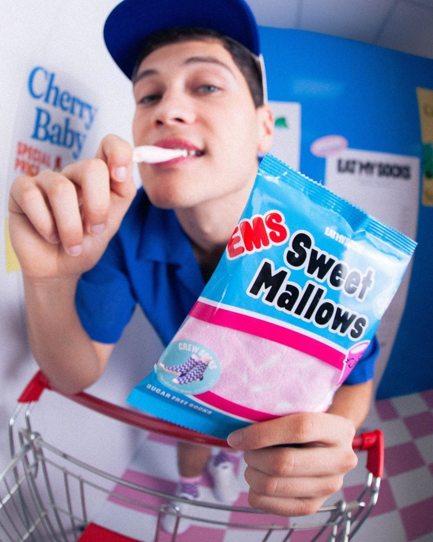 Eat My Socks Sweet Mallows Çorap