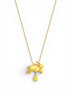 Esora Bunny Necklace - Gold Gold