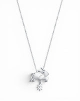Esora Bunny Necklace - Silver Silver