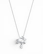 Esora Bunny Necklace - Silver Silver