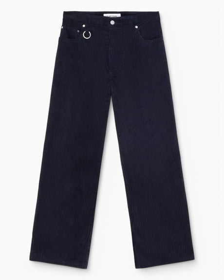 Études Studio Corduroy Loose 5 Pockets Erkek Pantolon Navy