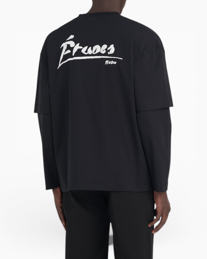 Études Studio Double Sleeves TS Signed Erkek T-Shirt