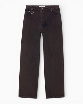 Études Studio Loose Jeans Erkek Pantolon Dark Brown
