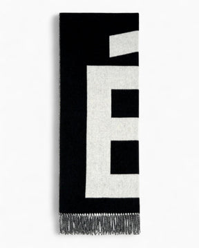 Études Studio Wool Scarf Big É Black