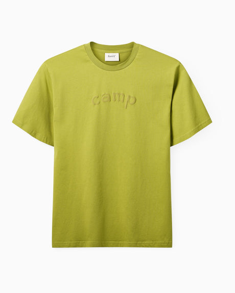 Forét Camp T-Shirt Moss Green/Light Green