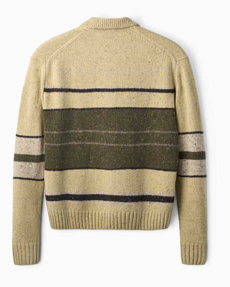 Forét Dawn Stripe Knit Polo Erkek Triko
