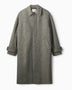 Forét Pine Wool Erkek Palto Grey Herringbone