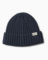 Forét Relax Rib Lambswool Beanie Navy