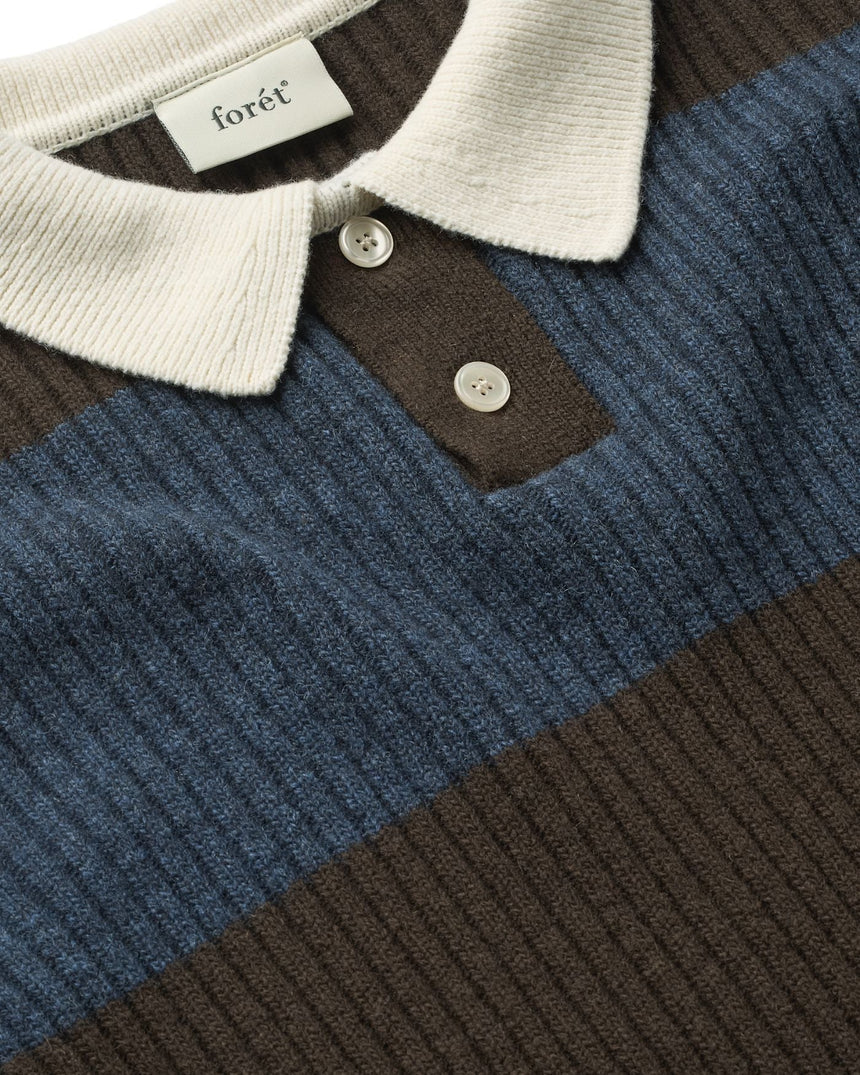 Forét Sow Rib Polo Erkek Triko