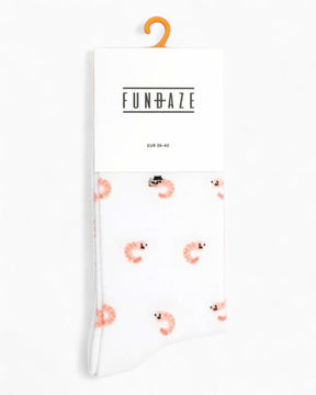 Fundaze Shrimp Kadın Çorabı Beyaz
