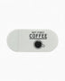 Funsy But First Coffee Kamera Kapatıcı Beyaz