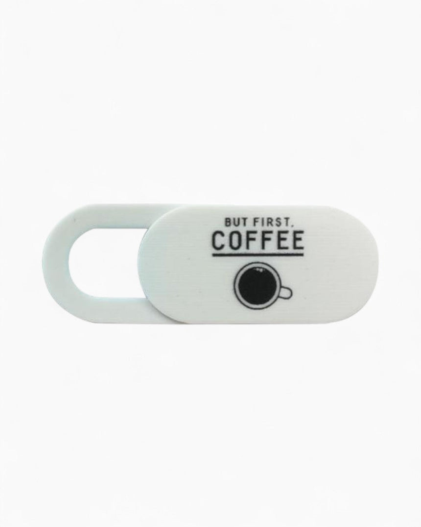Funsy But First Coffee Mini Kamera Kapatıcı